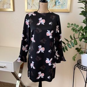 Banana Republic dress shift dress floral print size 4P